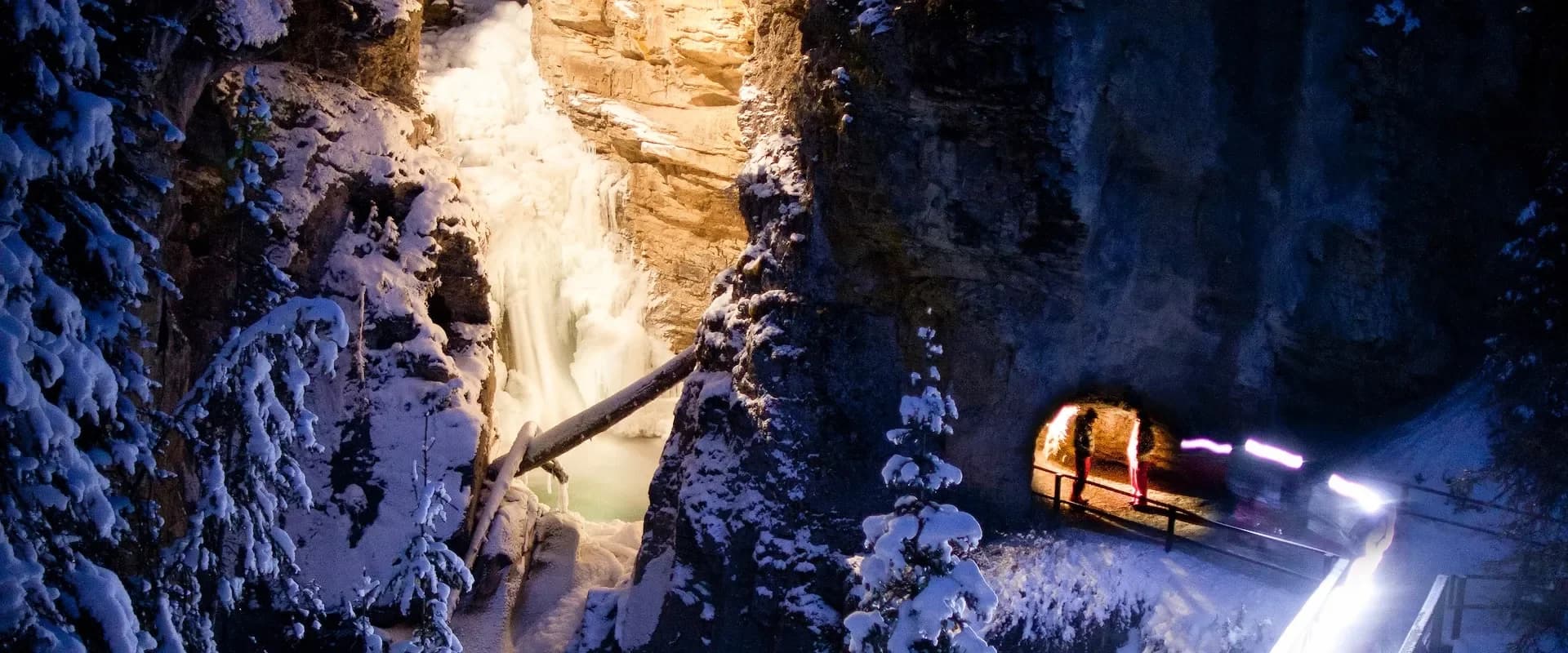 Johnston Canyon Evening Icewalk®