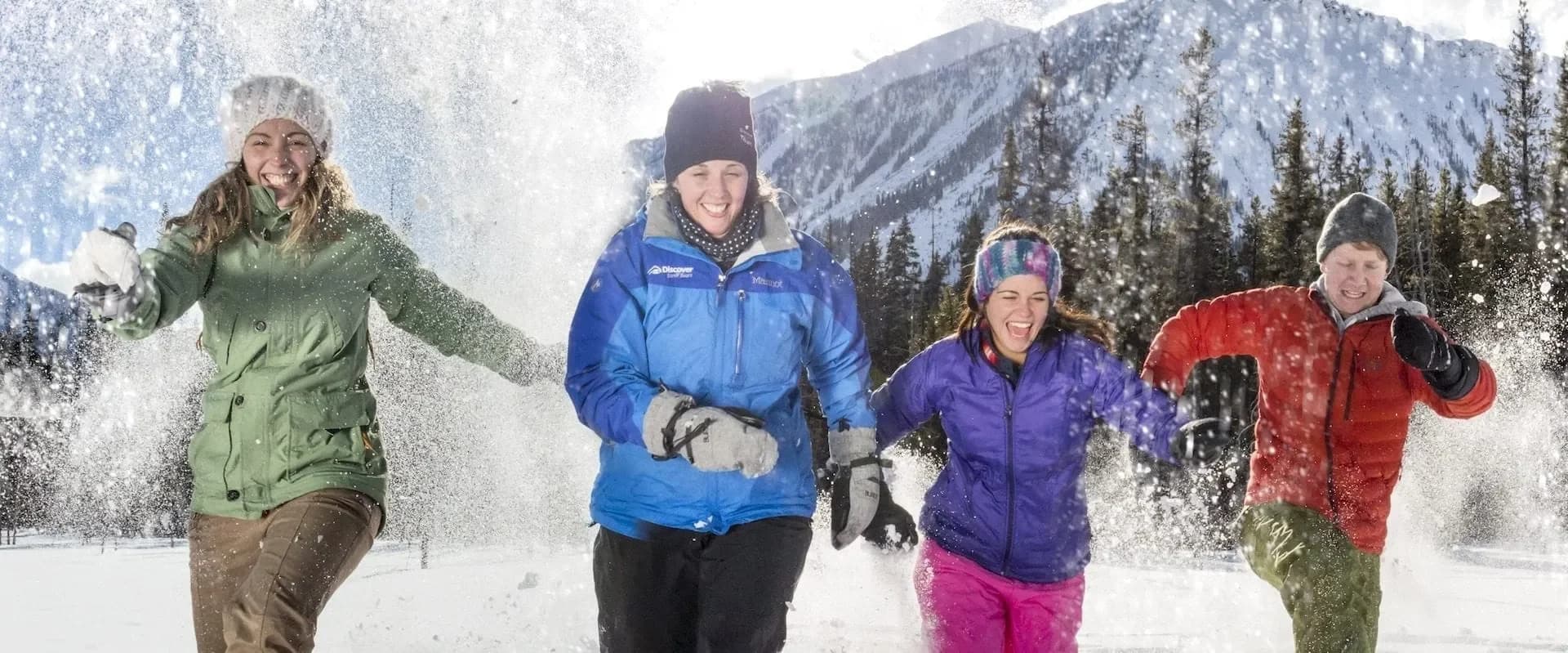 Snowshoeing Tour to Paint Pots