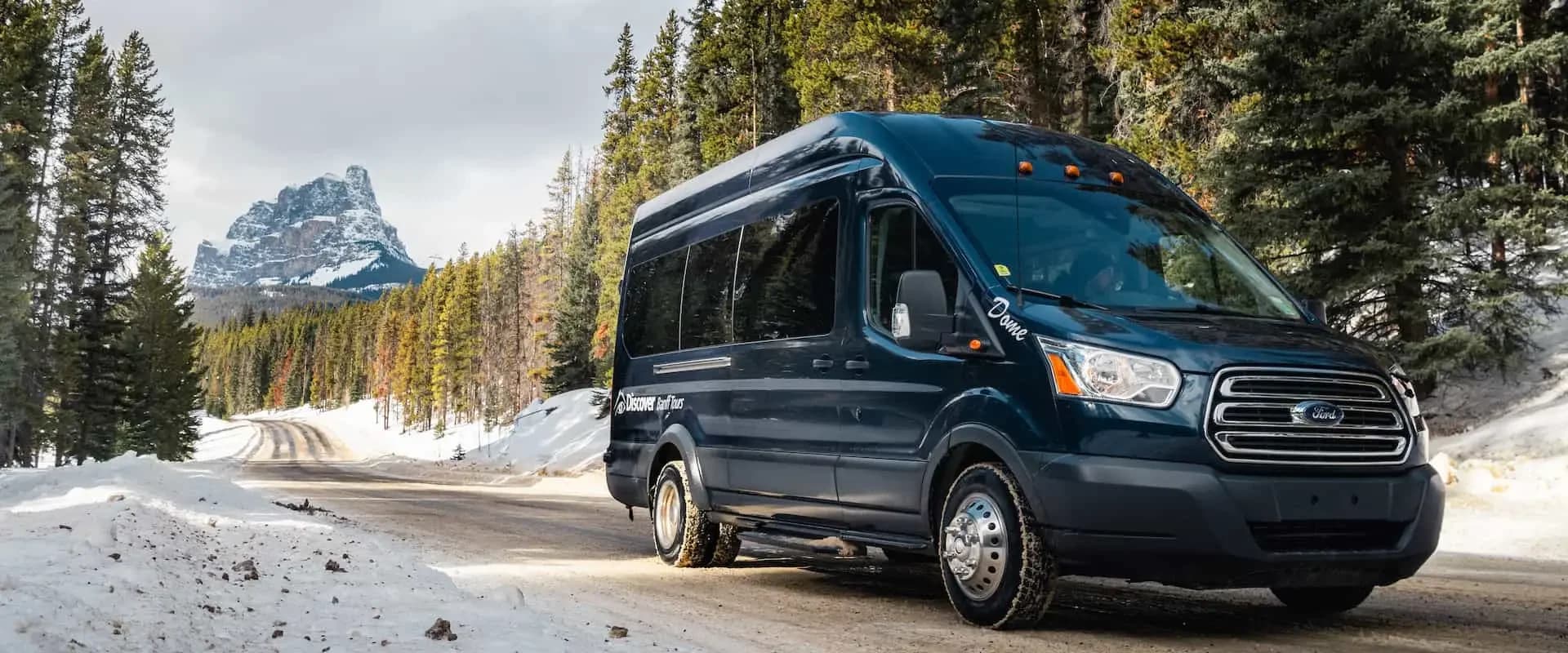Shuttle transport in Banff