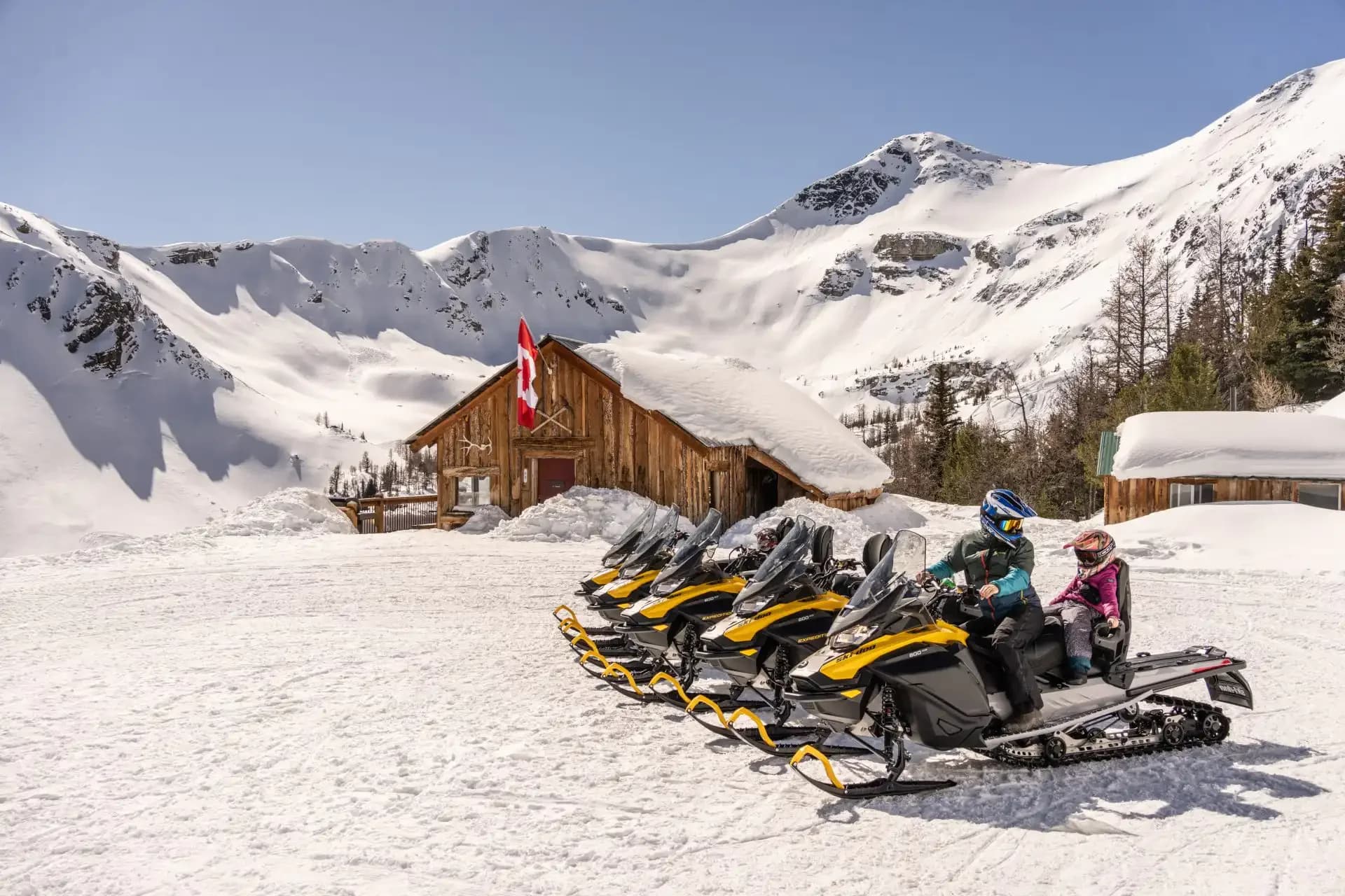 Paradise Basin Snowmobiling